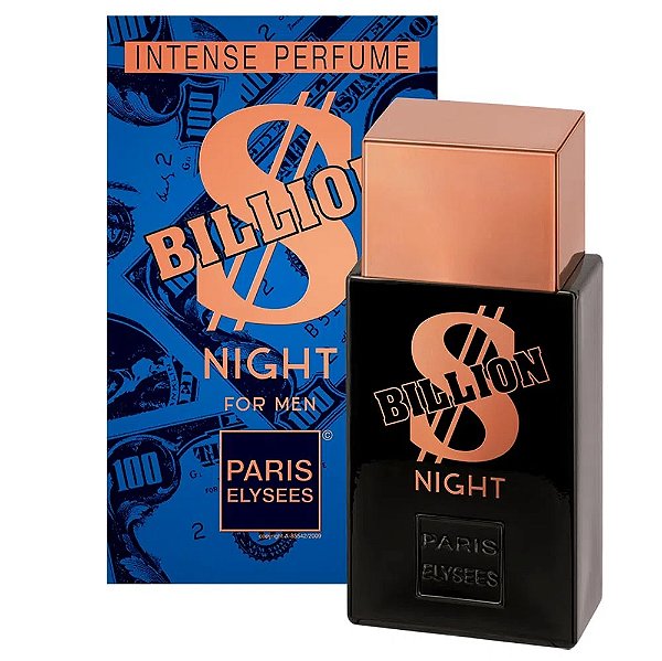 Perfume Masculino Paris Elysees Billion Night EDT - 100ml