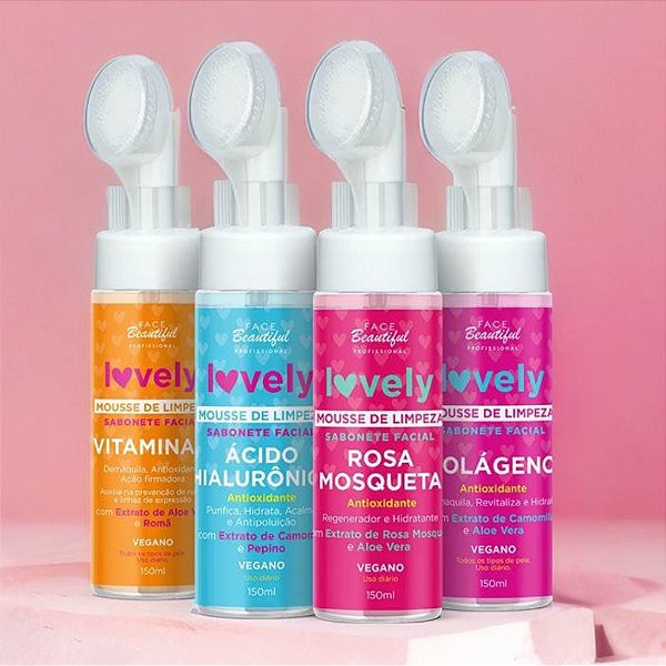 Mousse de Limpeza Face Beautiful: Limpeza profunda e delicada