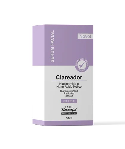 Sérum Facial Clareador Face Beautiful: Pele uniforme e radiante