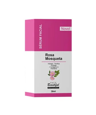 Sérum Facial Rosa Mosqueta Face Beautiful: Pele hidratada e revitalizada