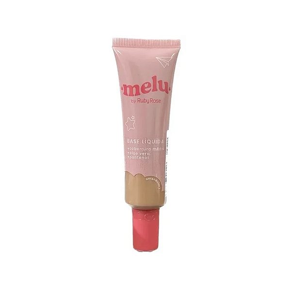 Base Líquida Melu: Pele uniforme e matte com efeito natural