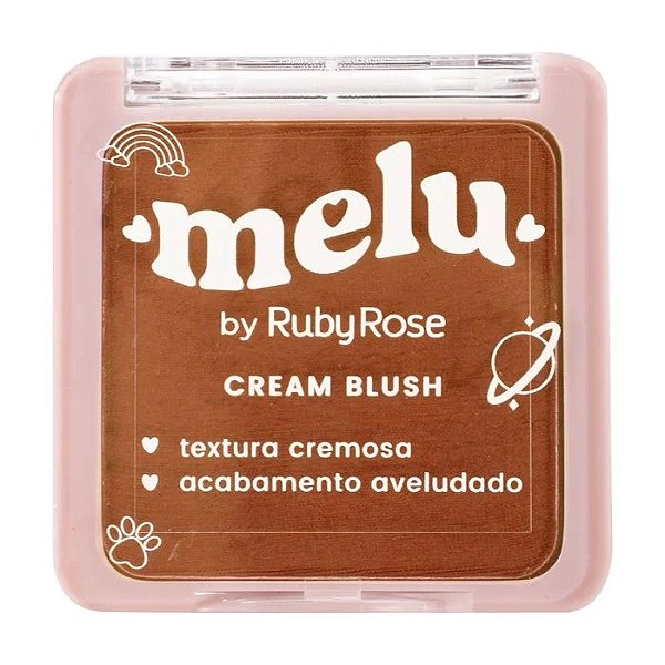 Blush Líquido Melu Cookie Ruby Rose: Bochechas naturais e iluminadas
