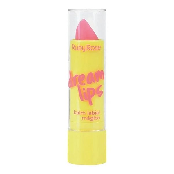 Balm Labial Magico Dream Lips Froot Kiss Ruby Rose: Hidratação e cor natural