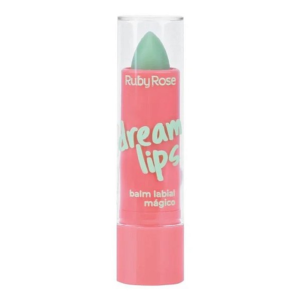 Balm Labial Magico Dream Lips Kiwi Party Ruby Rose: Hidratação e cor refrescante