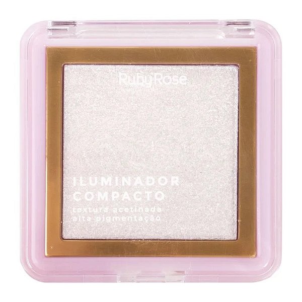 Iluminador Compacto Hl10 Ruby Rose: Brilho e efeito glow para o seu rosto