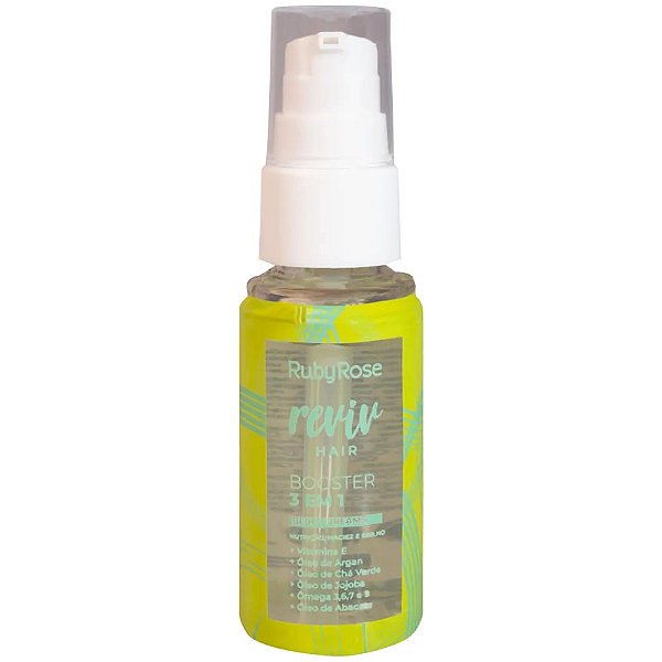 Booster para Cabelos Ruby Rose Reviv Hair Berry Dreams: Cabelos hidratados e com brilho