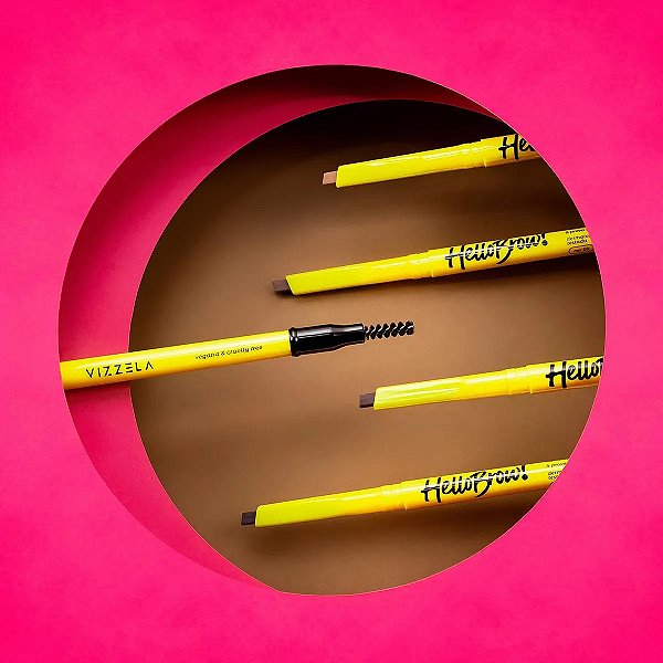 Lapiseira para Sobrancelhas Hello Brow Vizzela: Dê vida e definição às suas sobrancelhas
