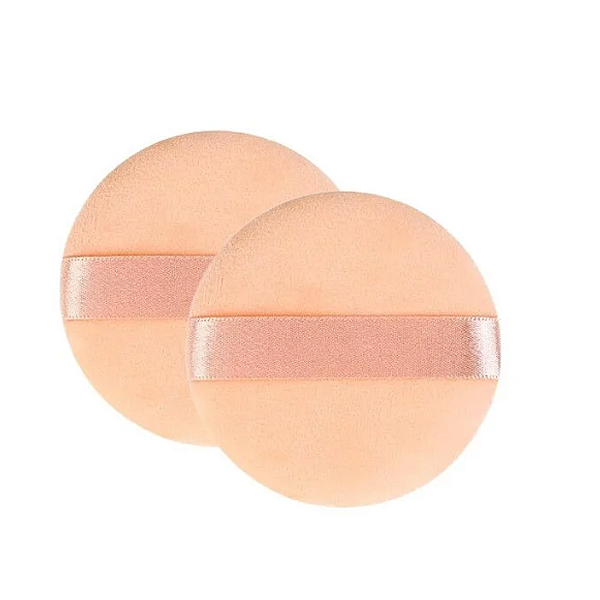 Kit Duo Esponja para Pó Ruby Anjo: Aplicação perfeita para o seu pó