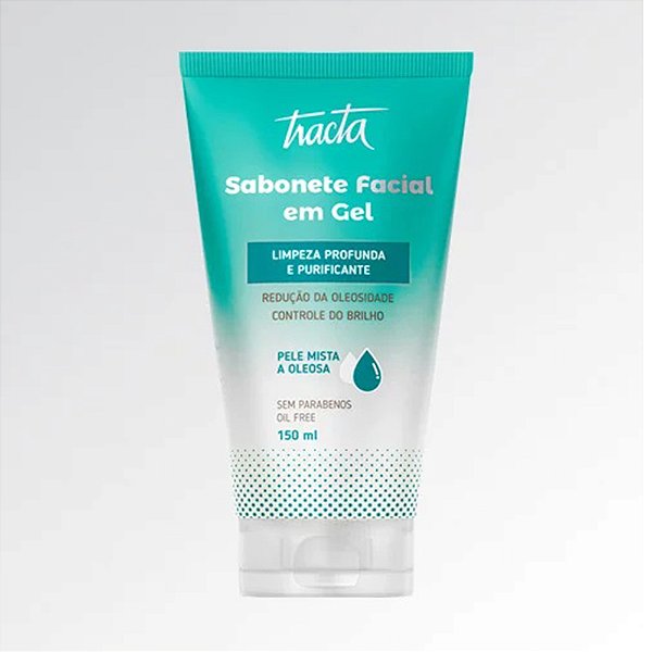 Sabonete Facial em Gel Tracta: Limpeza profunda e refrescante