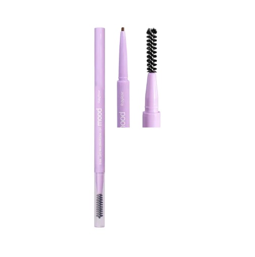 Lápis Para Sobrancelha 2x1 Ponta Fina Mood Ruby Rose: Defina e preencha suas sobrancelhas