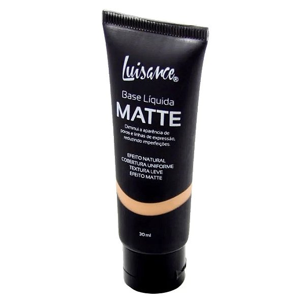 Base Líquida Matte - Luisance - Cor 1: Pele uniforme e sem brilho
