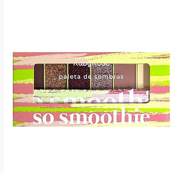 Paleta de Sombras So Smoothie Ruby Rose: Saborosas Combinações para Looks Irresistíveis