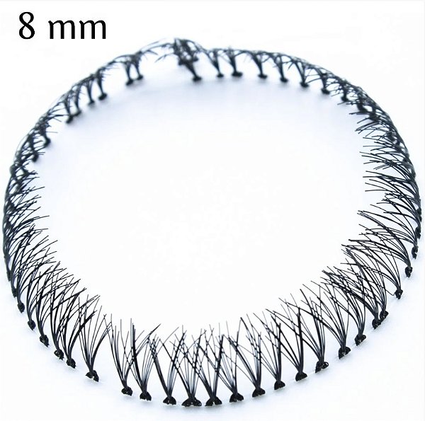Tufo de Cílios Postiços 8mm: Naturalidade e volume para um olhar delicado