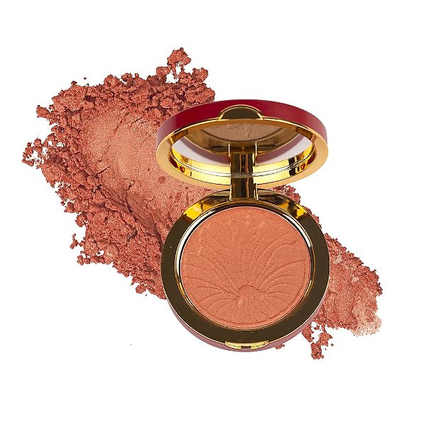 Paleta 3x1 Blush, Iluminador e Sombra Charme Vanessa Rozan by Tracta: Um Trio Irresistível para Belezas Multifacetadas