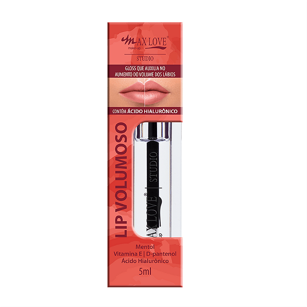 Gloss Lip Volumoso: Lábios mais cheios e hidratados com efeito instantâneo