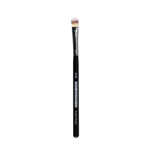 Pincel B106 profissional para corretivo Macrilan: Acabamento impecável e cobertura perfeita