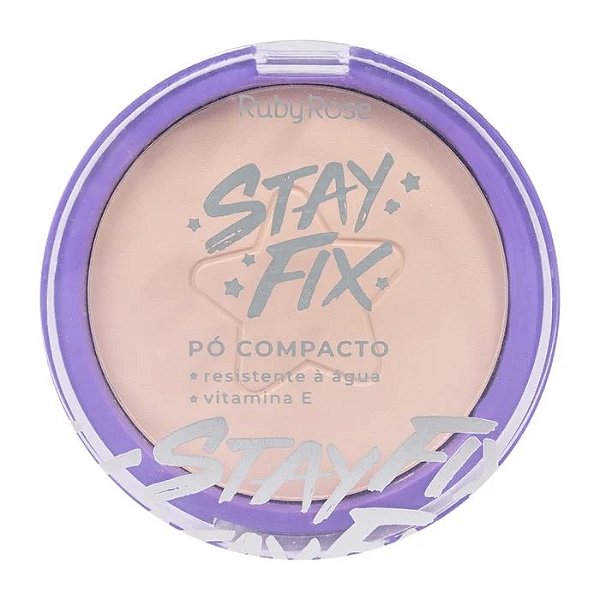Pó Compacto Stay Fix C10 Ruby Rose: A Perfeição à Prova d'Água para Sua Maquiagem