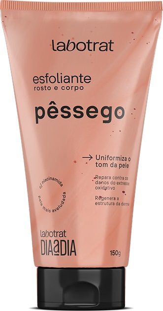 Esfoliante Rosto e Corpo Pêssego Labotrat: Renove sua Pele com Explosão de Hidratação e Suavidade