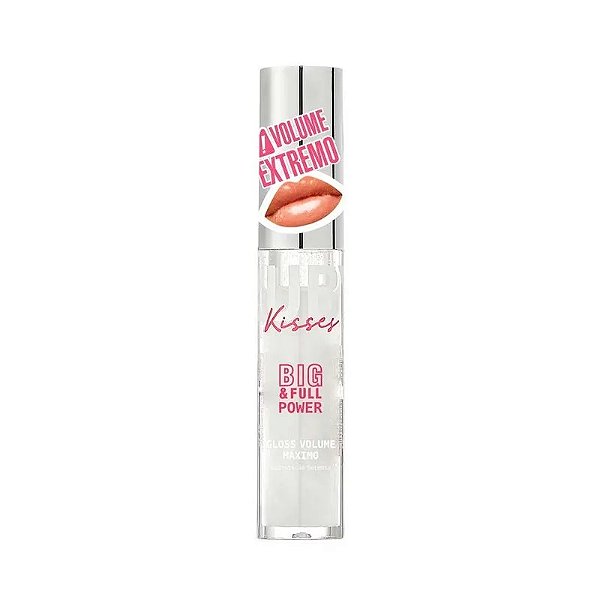 Big&Full Power Gloss Volume Máximo Ruby Kisses: Labios Irresistíveis com Brilho Deslumbrante