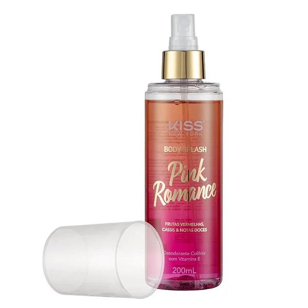 Body Splash Pink Romance Kiss New York: Um Sonho Encantado em Cada Borrifada