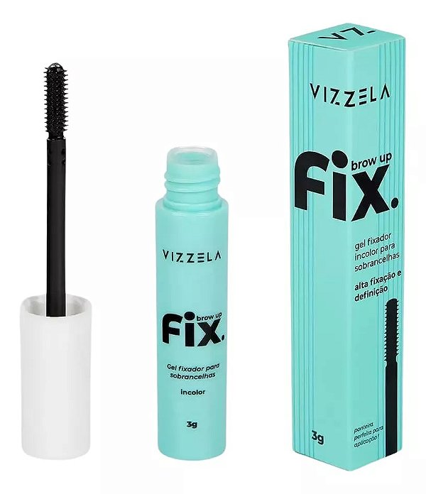 Brow Up Fix - Gel Fixador Para Sobrancelhas - Vizzela 3g