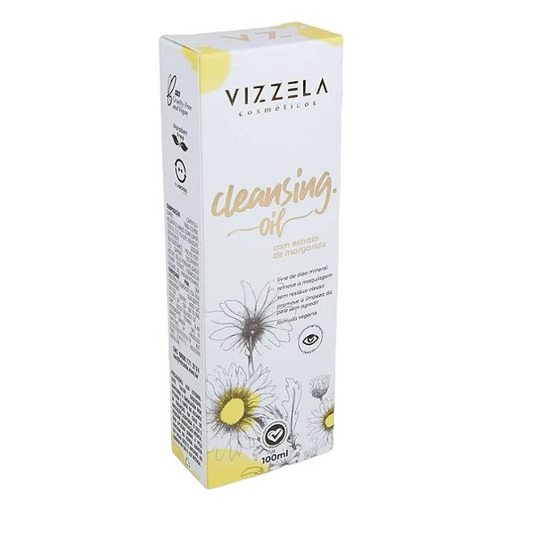 Cleansing Oil Vizzela: Limpeza Profunda e Hidratação Delicada para a Sua Pele