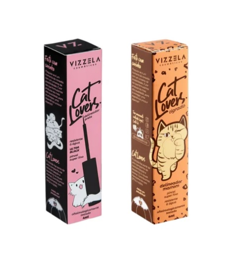 Delineador Líquido Cat Lovers Vizzela: Domine a Arte do Delineado e Expresse sua Personalidade