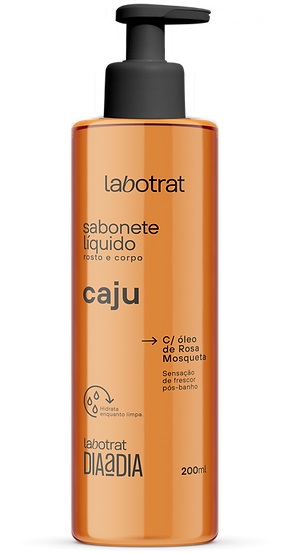 Sabonete Líquido Caju Dia a Dia Labotrat: Sabor Tropical e Hidratação Deliciosa para Sua Pele