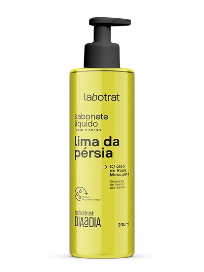 Sabonete Líquido Lima da Pérsia Dia a Dia Labotrat: Frescor e Vitalidade para Sua Pele
