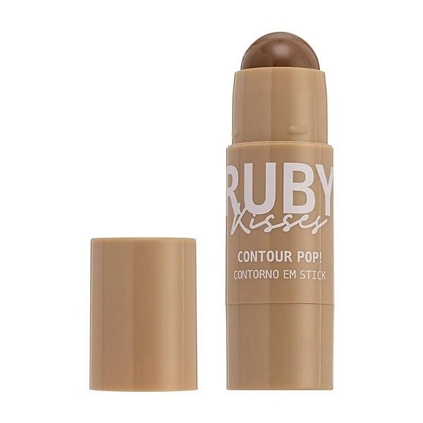 Contorno em Stick Ruby Kisses Contour Pop: Defina seus Contornos com Praticidade e Efeito Natural