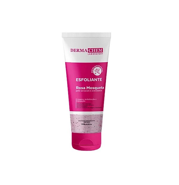 Esfoliante Facial Rosa Mosqueta Dermachem: Pele Renovada, Hidratada e Radiante