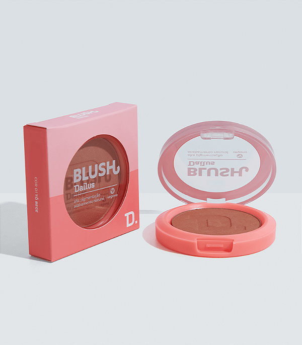 Blush Vegano Dailus: Alta Pigmentação e Longa Duração