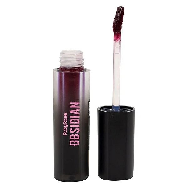 Batom Líquido Crème Lip Obsidian Ruby Rose: Cor Intensa, Conforto e Durabilidade nos Lábios