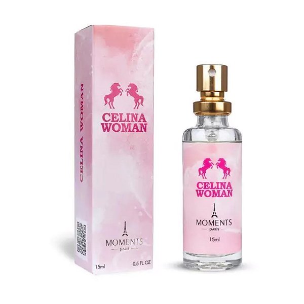 Perfume Celina Woman 15ml - Moments Paris, Inspirado no Delina da Parfums de Marly