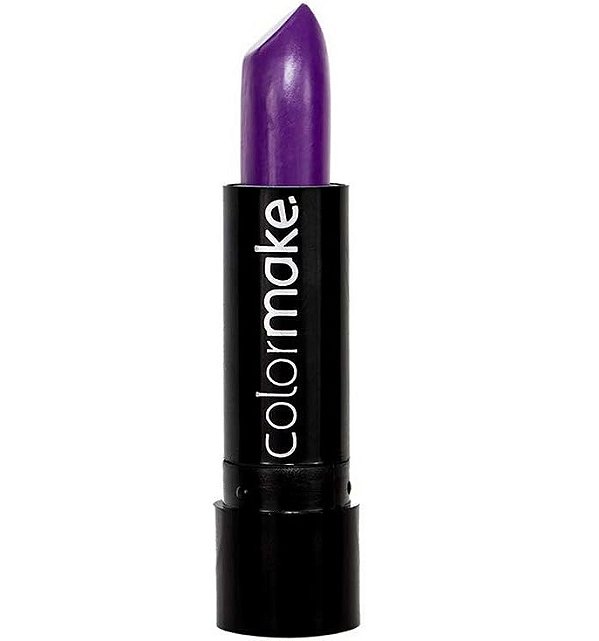 Batom Roxo Colormake - Maquiagem Artística com Alta Fixação e Fácil Aplicação