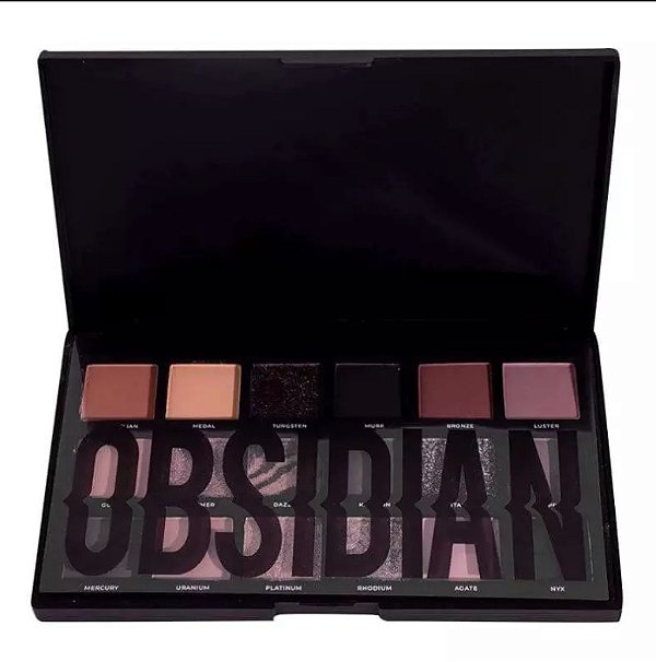 Paleta de Sombras Precious Obsidian Ruby Rose