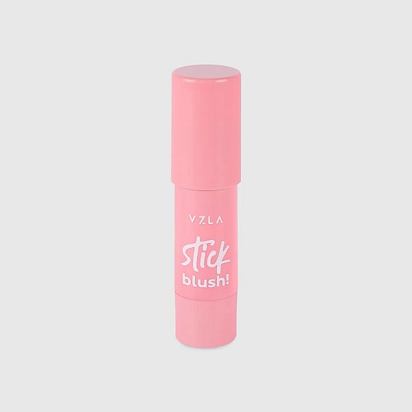Blush Stick Cremoso VIZZELA - Longa Duração e Aplicação Fácil