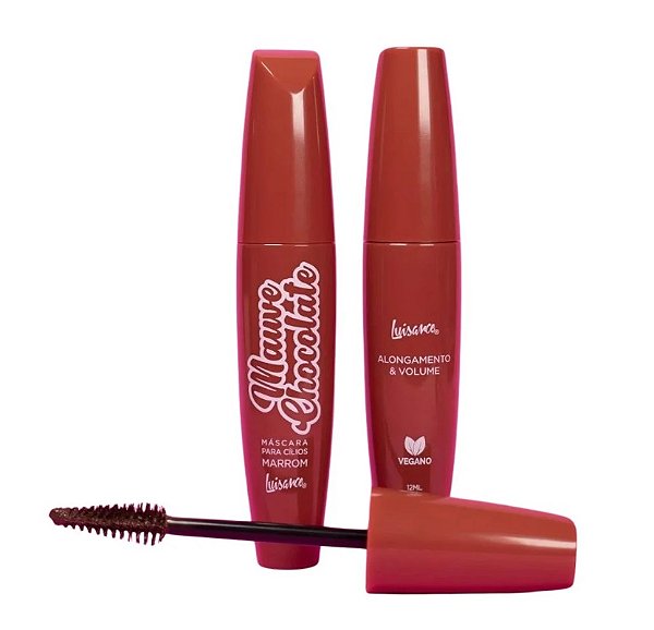 Máscara para Cílios Marrom Mauve Chocolate Luisance – Volume e Definição Natural