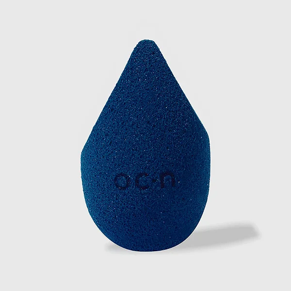 Esponja de Maquiagem Sister Blend Azul Océane – Aplicação Precisa e Acabamento Natural para Base, Corretivo e Pó