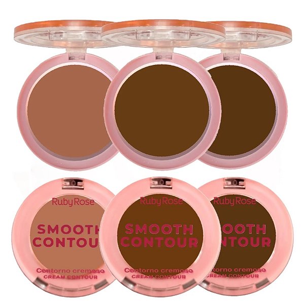 Contorno Cremoso Smooth Contour Ruby Rose 6g - Definição e Naturalidade