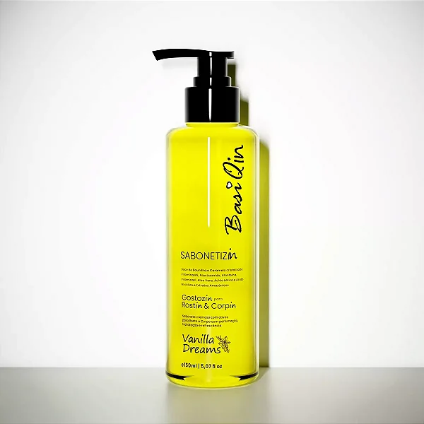 Sabonete Líquido Cremoso BasiQin Rosto e Corpo 150ml – Hidratação, Perfumação e Refrescância