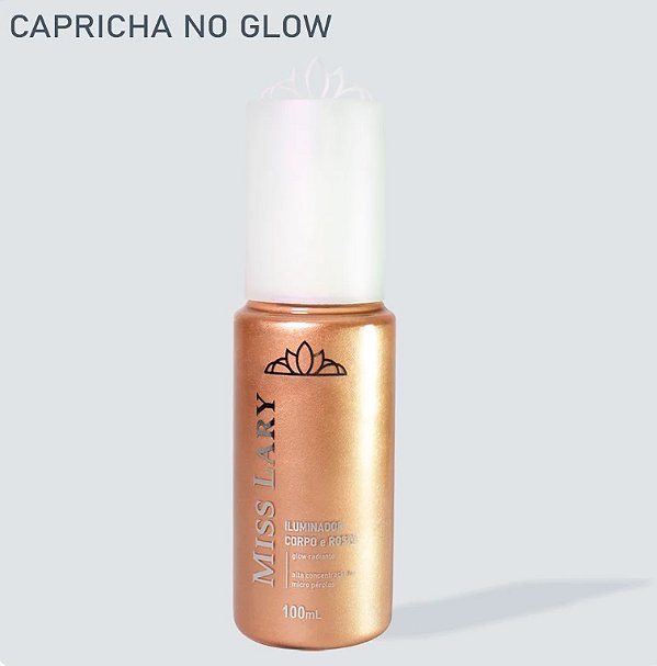 Spray Iluminador e Bronzeador Miss Lary 100ml – Livre de Álcool