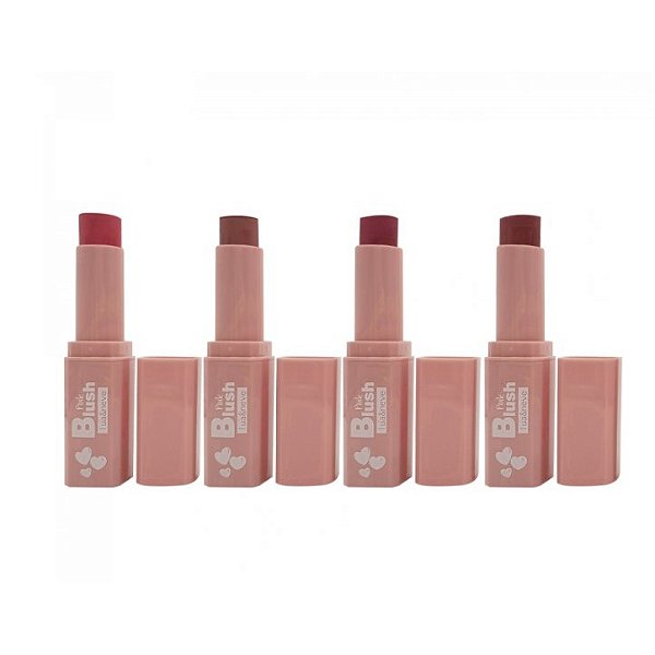 Pink Blush Lua & Neve – Blush Cremoso com Acabamento Natural e Hidratante