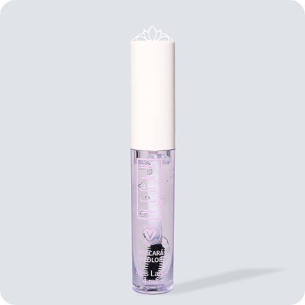 Máscara Incolor para Cílios e Sobrancelhas Miss Lary 4ml – Hidratação e Fixação