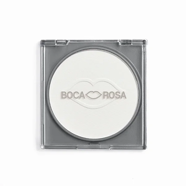 Pó Compacto Translúcido Boca Rosa - Efeito Blur, 24h de Duração, Controle da Oleosidade e Vitamina E