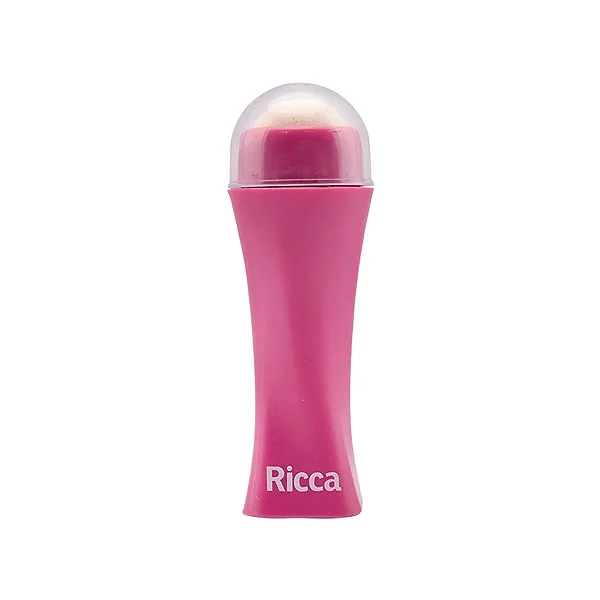 Rolo Facial Super Pedra Vulcânica Ricca - Controle de Oleosidade, Acabamento Matte e Sem Retirar a Make