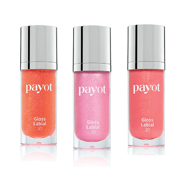 Gloss Labial 3D Payot 6ml - Efeito Ultra Brilhante, Hidratante e Não Pegajoso - Vegano
