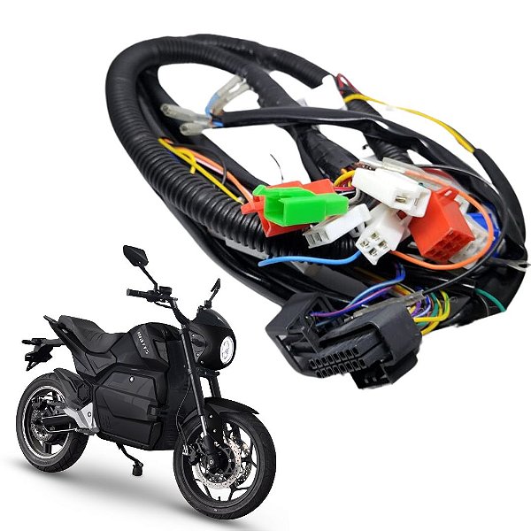 Chicote Eletrico Fiação Principal Moto Eletrica Watts W160S