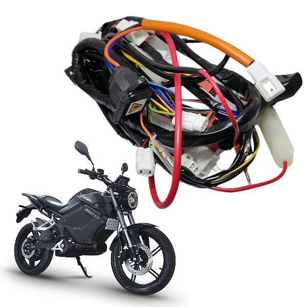 Chicote Eletrico Fiação Principal Moto Eletrica Watts W125