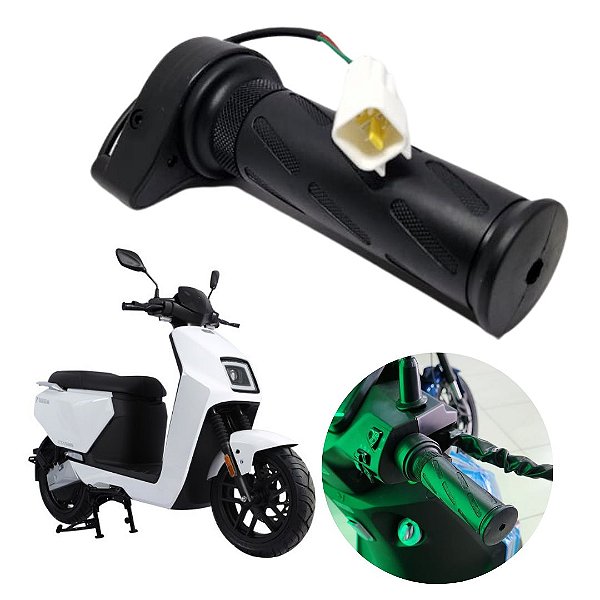 Manopla Lado Direito C/ Acelerador Moto Eletrica Watts WS120
